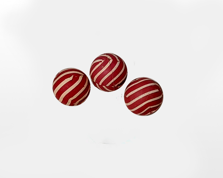 Pelotas rayadas pulpito